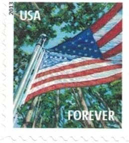 USPS Forever Stamps - Seasonal Flags Design - 100 Stamps (5 Books of 20)