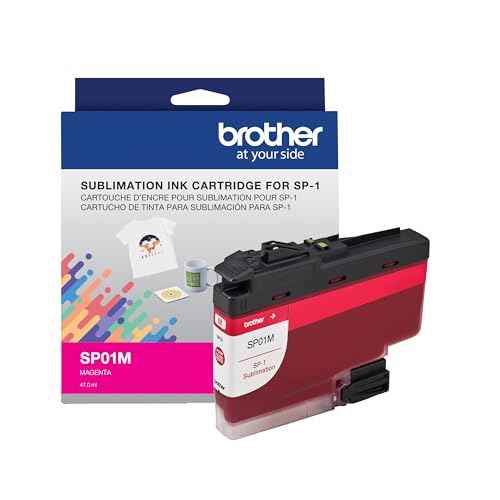 Brother Genuine Sublimation Ink Cartridge Magenta (SP01MS), 48 ML