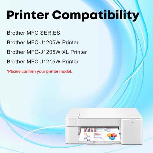 Miss Deer LC404 Ink Cartridges BK/C/M/Y Compatible Replacement for Brother LC404 LC-404, Used with Brother MFC-J1205W MFC-J1215W MFC-J1205W XL Printer,4Pack