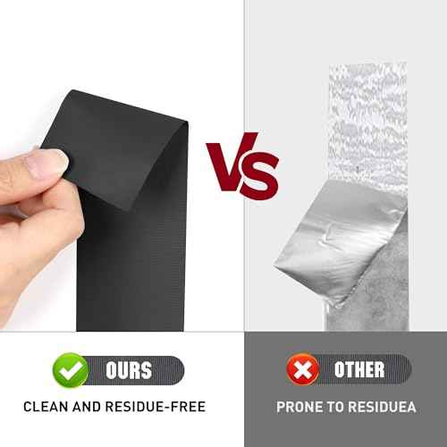 Avery Dennison Duct Tape, Heavy Duty PVC Easy Tear Tape, Strong Adhesive Waterproof Duct Tape for Indoor Outdoor Repairs, 2 in x 36 Yard, Black, 1 Roll