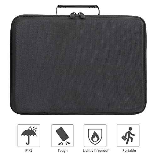 co2CREA Hard Travel Case Replacement for Epson Workforce WF-100 Wireless Mobile Printer