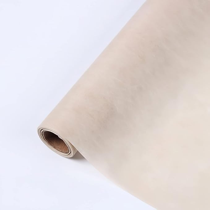 LWFyyds Korean Wrapping Paper Flower Wrap Waterproof Bouquet Wrap Tissue Florist Supplies 1 Roll, 22.8 inches x 15 yards (Khaki)