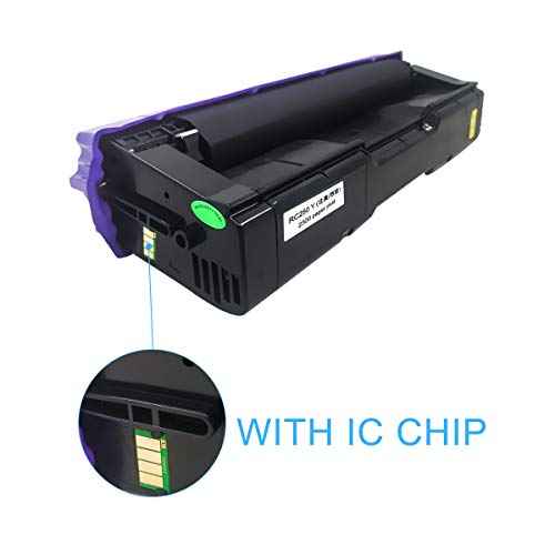 VICTORSTAR Compatible Toner Cartridge SP C250 C260 C261 Black High Capacity 2300 Pages for RICOH Aficio SP C250DN C250SF C261SFN C261SFNw C261DNw C260DNW C260SFNW Laser Printers