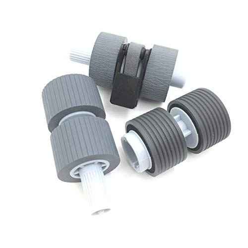 PA03338-K011 PA03576-K010 Scanner Pick Pickup Roller Brake Roller Compatible with fi-6670 fi-6670A fi-6770 fi-6770A fi-5650C fi-5750C