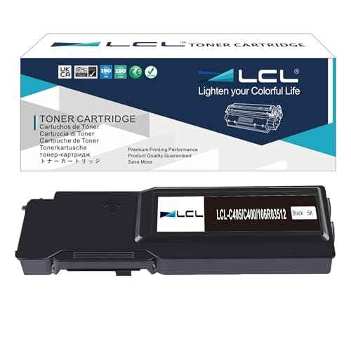LCL Remanufactured VersaLink C400 C405 Black Toner Cartridge 106R03512 High-Yield 5000 Pages Replacement for Xerox Versalink C400 C405 C400N C400DN C405N C405DN Printer (1-Pack)