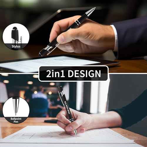 10pcs Fuck Pens Set, Swear Word Pens, Fun Pens for Adults, Funny Office Gifts, Smooth Writing Ballpoint Pens with Stylus Tips, Black Ink