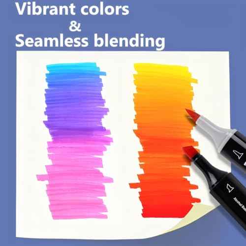 6 Pack Grey Gray Alcohol Markers, Cool Grey Double Tipped Soft Fine Tips and Brush Art Marker for Artists Students Adults kids