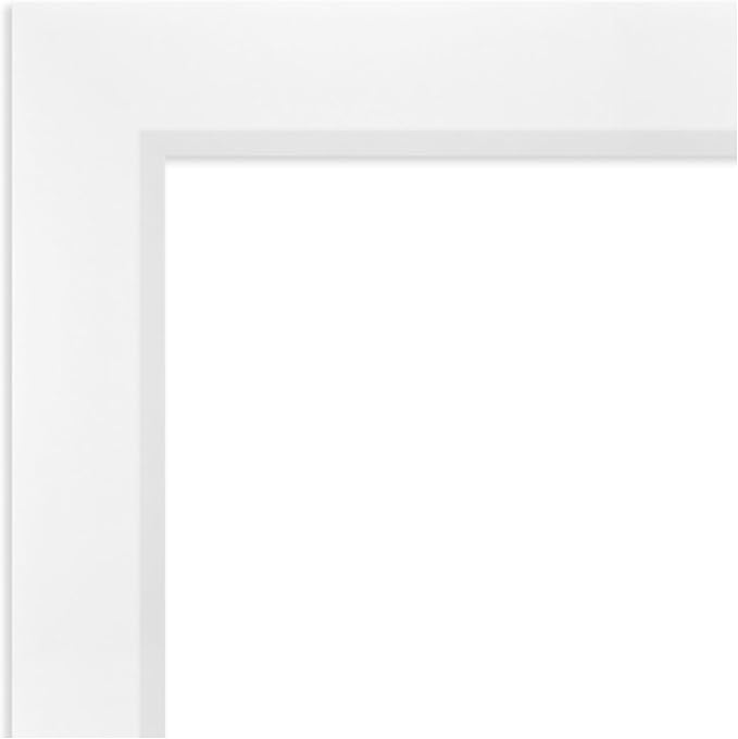 Amanti Art White Framed Magnetic Board 21x21 Small Vision Board for use with Magnets, 100% Metal Sheet to Display Items as Office Decor or for Home Organization in mudroom, Kitchen or Kids Room