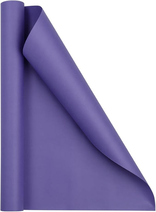 JAM Paper Gift Wrap - Matte Wrapping Paper - 26.3 Sq Ft (17 in x 18 Ft) - Matte Purple - Roll Sold Individually