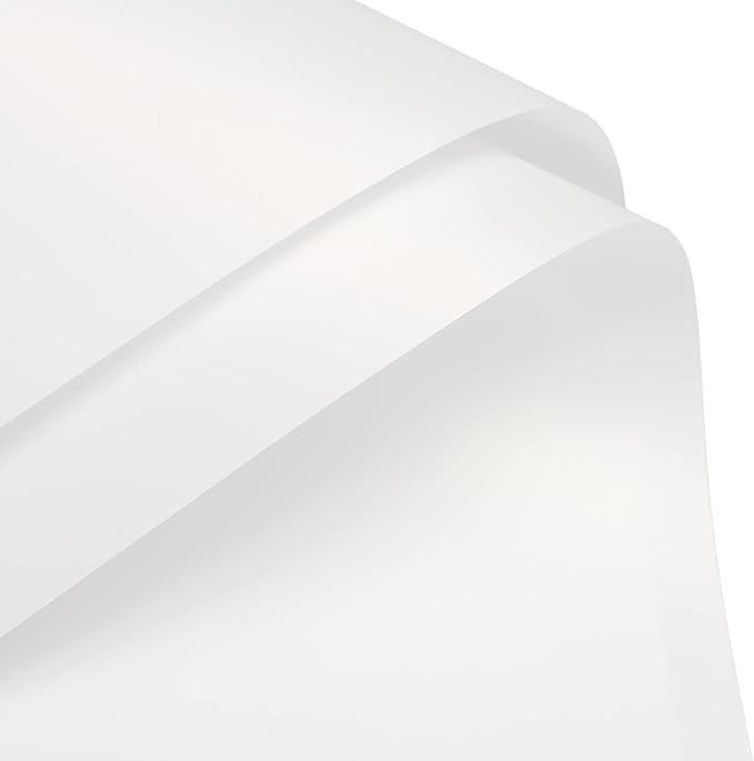 MECCANIXITY 10 Pcs Flower Wrapping Paper Pure White 22.8"x22.8" Waterproof for Florist Bouquet Supplies, DIY Crafts, Gift/Gift Box Packaging