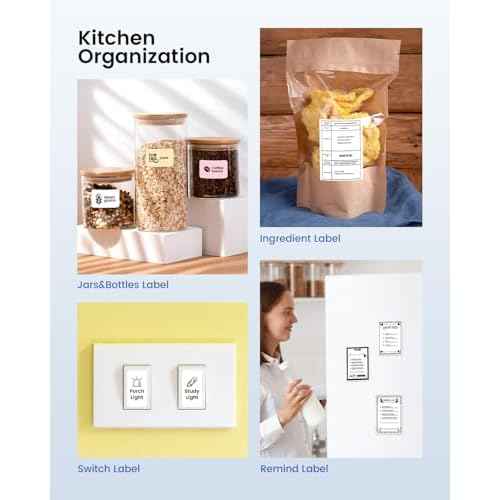M102 Label Makers - Barcode Label Printer Label Maker with 7000+ Icons 700+ Templates for Small Business, Address, Ingrediant, Logo, Clothing, Mailing for Phones & PC, Black
