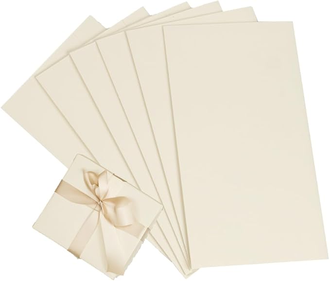 JAM Paper Gift Wrap - Matte Wrapping Paper Sheets - 30" x 20" Per Sheet (25 Sq Ft Total) - Matte Ivory - 6 Sheets/Pack