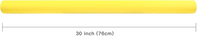 RUSPEPA 30"x 393"(32.8') Yellow Kraft Wrapping Paper Large Jumbo Roll, Recyclable Gift Wrap Paper for Birthday Gift Wrapping, Table Cover, Art & Craft Supplies, Easter Bouquet Flower, Shipping, 80GSM