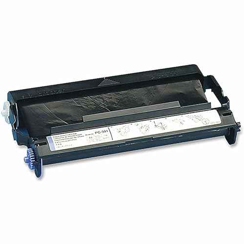 Brother PC-301 Fax/Printer Cartridge - Retail Packaging, Black