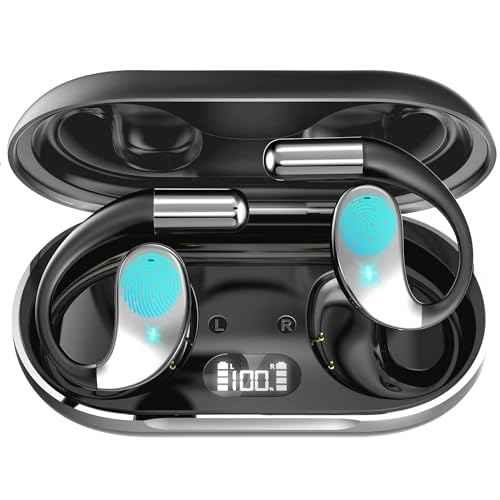 Translation Earbuds Real Time, 3-in-1 AI Translator Earbuds with 144 Languages, OWS Open-Ear Translation Device, 60h Long Life and HiFi Sound, fit iOS and Android, Suitable for Travel Learning