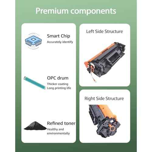 greencycle 071H Toner Cartridge Compatible Replacement for Canon CRG 071H CRG-071H Black Toner Cartridge LBP122dw LBP122 LBP120 MF270 Mf272dw Mf273dw Mf275dw(1Pk,with chip)