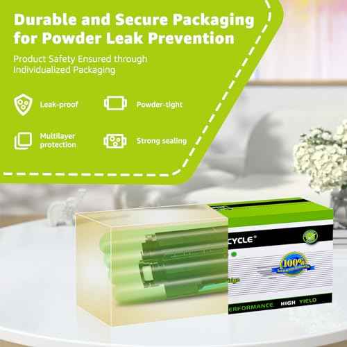 greencycle 1PK Compatible Toner Cartridges Replacement for Canon 106 Black Toner Cartridge CRG 106 Use for imageClass MF6530 MF6540 MF6550 MF6560 MF6590 MF6595 MF6595CX Printer (Black, 5000 Pages )