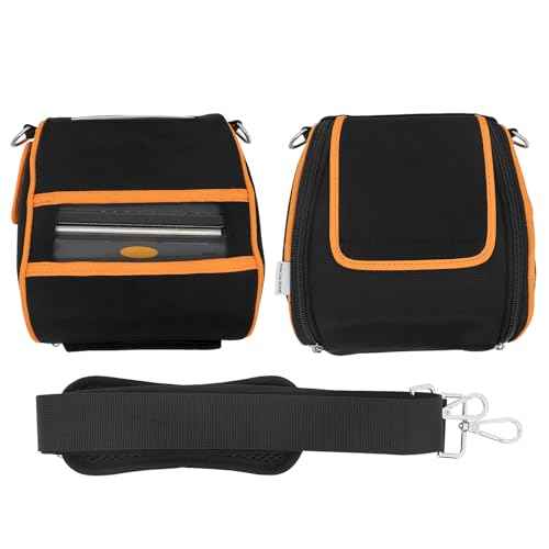 Carrying Case for Zebra ZQ520 ZQ521 Printer, Shoulder Belt Holster for ZQ520 ZQ521 Label Printer Orange, Universal, BZZQ520H1-O
