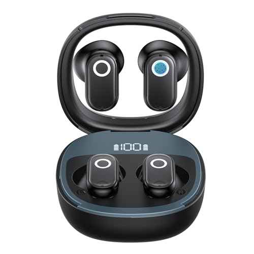 AI Translation Earbuds Real Time, 139 Language Translator Earbuds TWS 3-in-1 Translation Headphones, Translation Device for Travel Business Learning Compatible with iOS and Android, Black