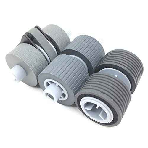 PA03338-K011 PA03576-K010 Scanner Pick Pickup Roller Brake Roller Compatible with fi-6670 fi-6670A fi-6770 fi-6770A fi-5650C fi-5750C
