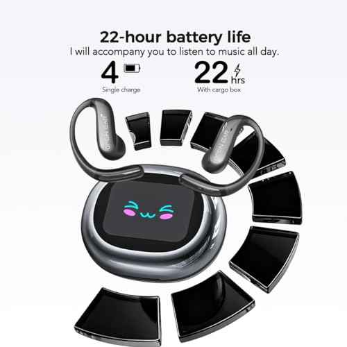 AI Translation Earbuds, Language Translator Earbuds Real Time for 135 Languages,audifonos traductores ingl?s espa?ol,Bluetooth6.0 LCD Touch Screen Earphones,Ideal for Travel Business Learning with APP