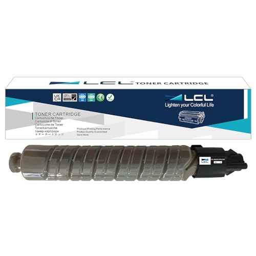 LCL Compatible Toner Cartridge Replacement for Ricoh 842091 MP C306 C307 C406 C407 High Yield MP C306 C307 C406 C407 (1-Pack Black)