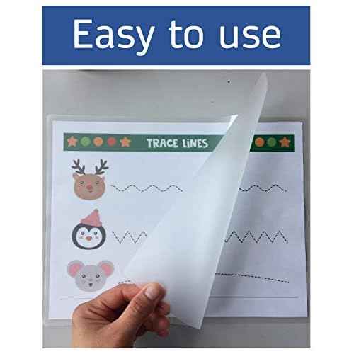 Jasel 100-pack Thermal Laminating Pouches Bundle Pack, 5 Mil Thickness, Assorted Hot Laminator Sheets Clear Pockets, Variety of Sizes for Letter Size 8.5x11 inch, Photo Sizes 5x7 inch and 4x6 inch