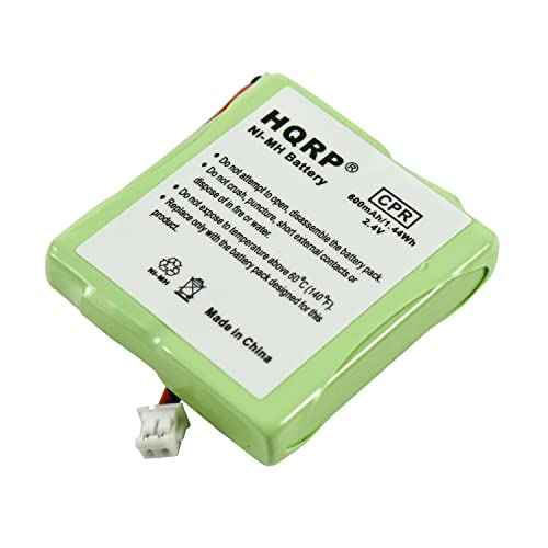 HQRP 2-Pack Phone Battery Compatible with Fritz!FON DECT MT-D/MT-D VOIP DECT/MT-D AVM20002434 / VOIP DECT / 36F6 Cordless Telephone