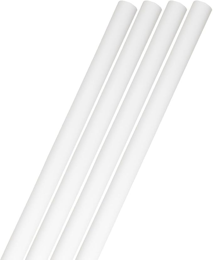 JAM Paper Gift Wrap - Matte Wrapping Paper - 100 Sq Ft Total - Matte White - 4 Rolls/Pack