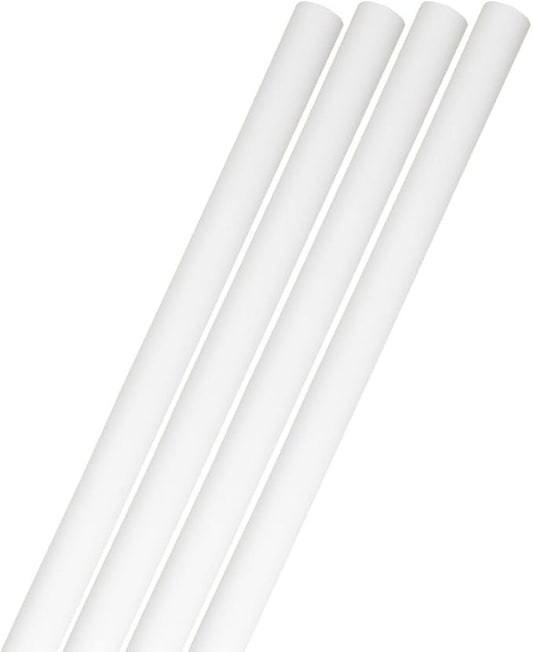 JAM Paper Gift Wrap - Matte Wrapping Paper - 100 Sq Ft Total - Matte White - 4 Rolls/Pack