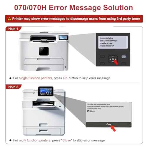 070H Toner Cartridge Compatible for Canon 070H 070 Toner Cartridge CRG070 CRG070H for imageCLASS MF465dw MF462dw LBP246dw LBP247dw Printer High Yield 9,500 Pages 1 Pack