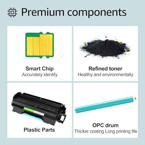 greencycle 1PK Compatible Toner Cartridges Replacement for Canon 106 Black Toner Cartridge CRG 106 Use for imageClass MF6530 MF6540 MF6550 MF6560 MF6590 MF6595 MF6595CX Printer (Black, 5000 Pages )
