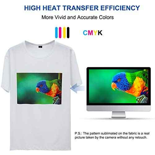 Sublimation Ink Heat Transfer Printer Ink Compatible with Sawgrass Virtuoso SG400 SG500 SG800 SG1000 SG400NA SG800NA RICOH SG3110 SG2100N SG3100 SG3100SF for Refillable Cartridges or CISS