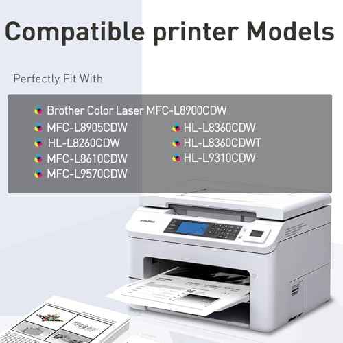 Compatible Toner Cartridge Replacement for Brother TN436 TN436BK TN 436 TN433 TN433BK TN431 for Brother MFC-L8905CDW MFC-L8900CDW HL-L8360CDW HL-L8260CDW MFC-L8610CDW (Black, 2Pack)