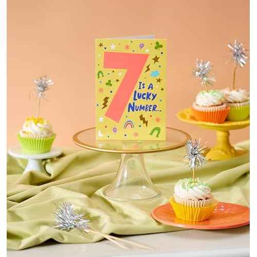 American Greetings 7th Birthday Card (Lucky to Know You)