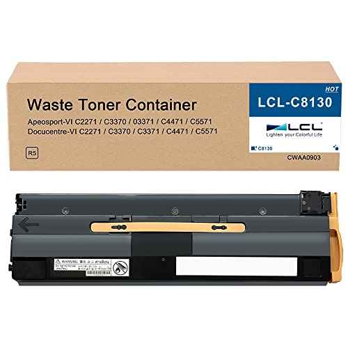 LCL Compatible 008R08101 108R01504 Waste Toner Cartridge Box Replacement for Xerox AltaLink B8145 B8155 C8130 C8135 C8145 C8155 for Xerox VersaLink C8000 C8000DT C8000W C8000DTM C9000 C9000DT (1-Pack)