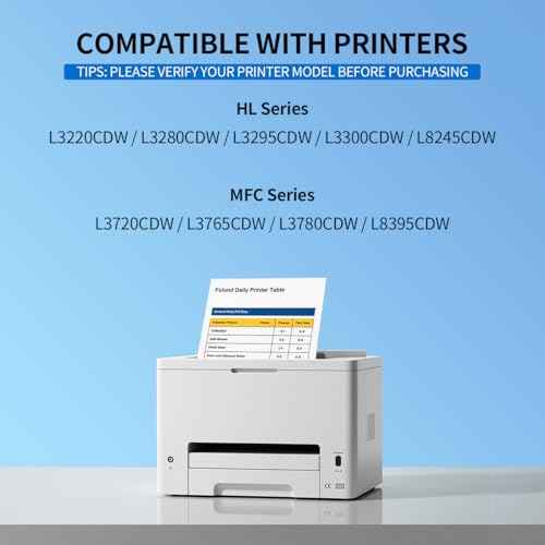 LinkDocs TN229XXL 4,500 Pages Super High Yield Black Compatible Toner Cartridge Replacement for Brother TN229XXL Black Work for Brother HL-L3295CDW HL-L8245CDW MFC-L3780CDW MFC-L8395CDW Printers