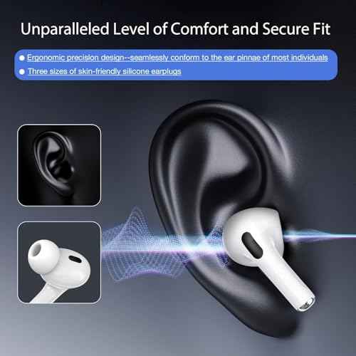 AI Language Translator Earbuds,144 Languages Bluetooth Translator Device and Accents 8 Offline Language Translation, Two-Way Translator Earphones for Language Learning/Travel/Business