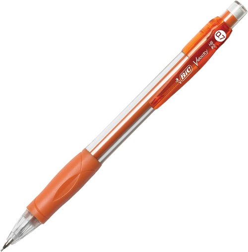 BIC Velocity Mechanical Pencils - Colorful Barrels, Thick 0.9mm Lead, 12-Count Pack