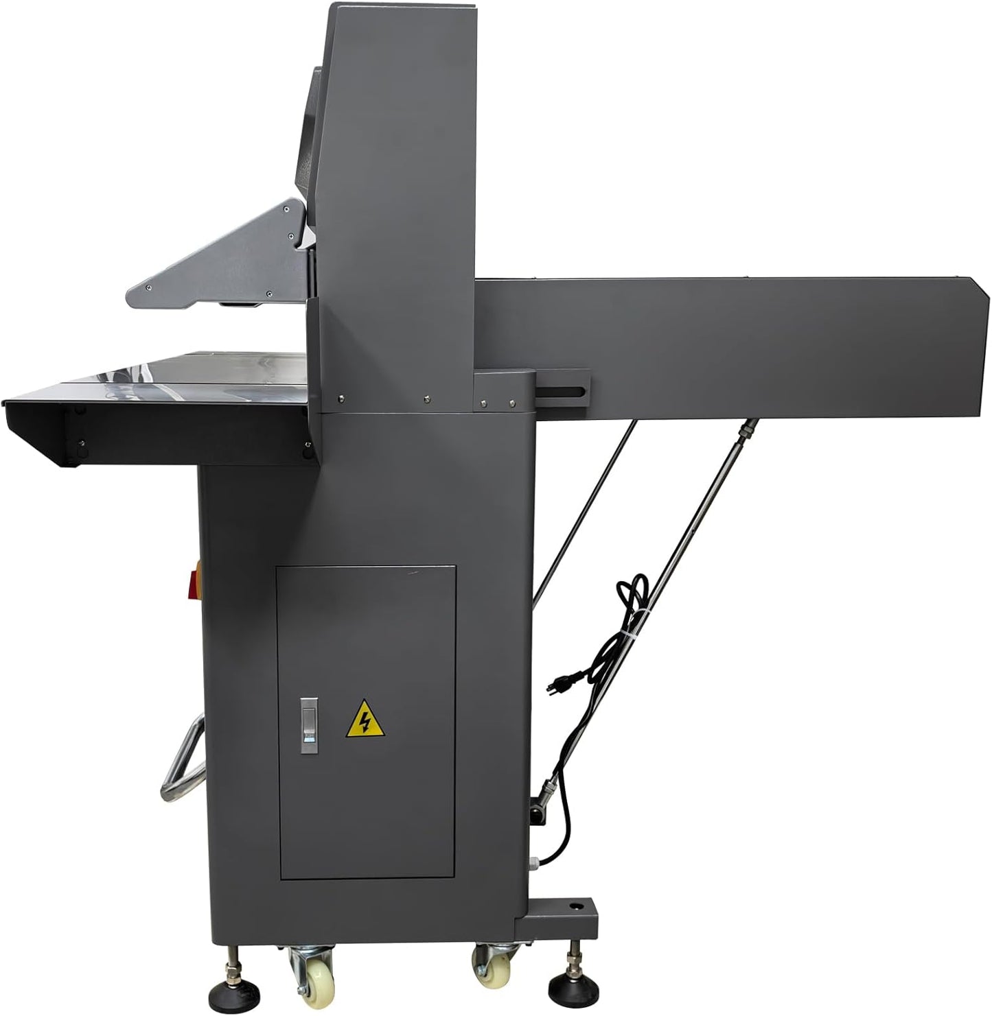 TECHTONGDA Electric Hydraulic Paper Cutter - 3.94in Thickness, 26.4in Width | Professional Dual Hydraulic System