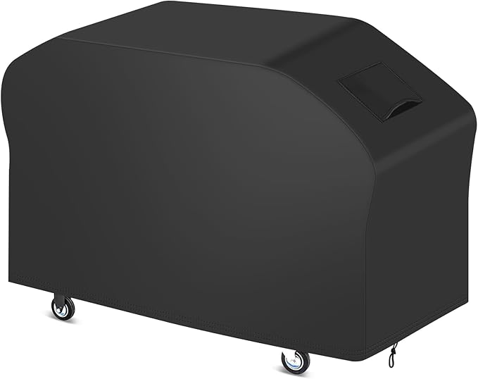 iCOVER 5482 Griddle Cover for Blackstone 36 inch Griddles with Hood, Waterproof Lightweight Polyester Barbecue Covers with Air Vent& Drawstring Flat Top Gas Grills Protection