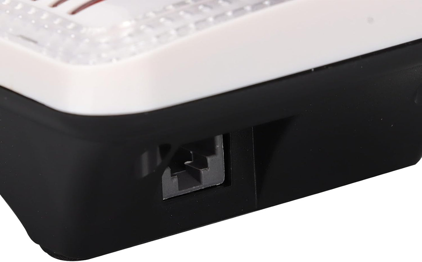 Wall Mounted Corded Phone - Portable Design with Redial, Flash, Mute | Durable ABS Material (White)