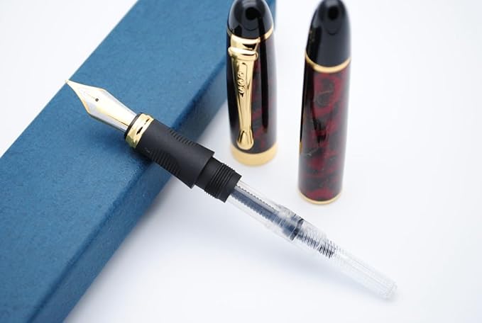 JINHAO X450 Fountain Pen M Nib (Luxury Gold Powder Paint)
