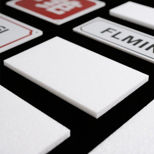 KOHAND Foam Core Backing Boards - 50 Pack of Thick 12"x16"x1/8" White Craft Boards for Signs & Art Projects