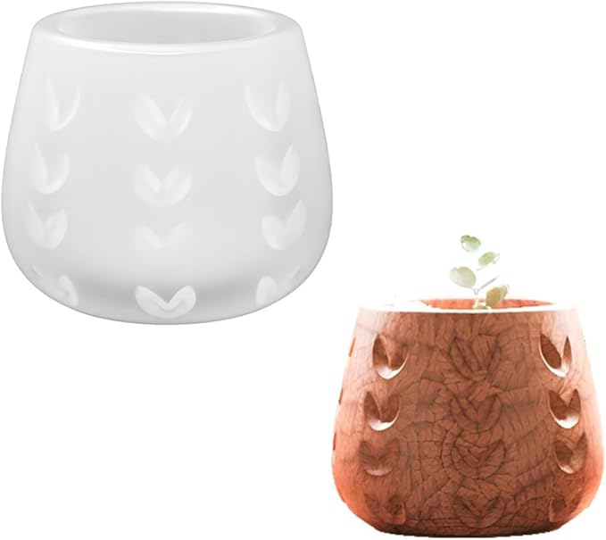 Multipurpose Heart Vase Silicone Versatile Resin Cast Set For Home And Office Decoration And Jewelry Storage Concrete Flower Pots