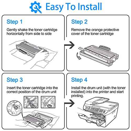 NineLeaf 1 Pack Compatible Drum Unit Replacement for Brother DR510 DR-510 DR500 DR400 to use in HL-1440 HL-5130 HL-5140 MFC-8220 MFC-8440 MFC-8640 intellifax 4100 Printer (Without Toner)