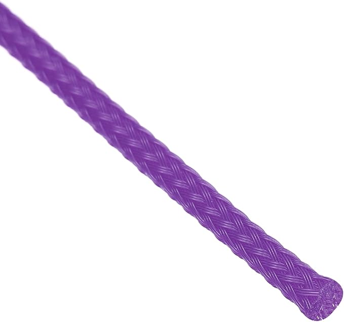 uxcell PET Expandable Sleeving 10ft 1/8" Purple Cable Management Sleeve Cord Organizer for Wrap Protect Cable