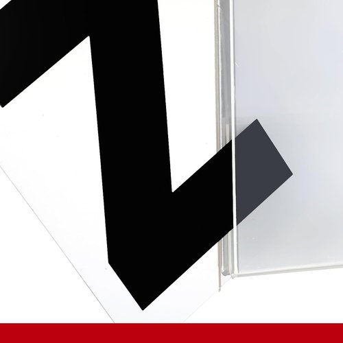 Leinuosen Changeable Letters - 300 Pcs Black Acrylic Marquee Sign Board | 4'' & 5'' Sizes