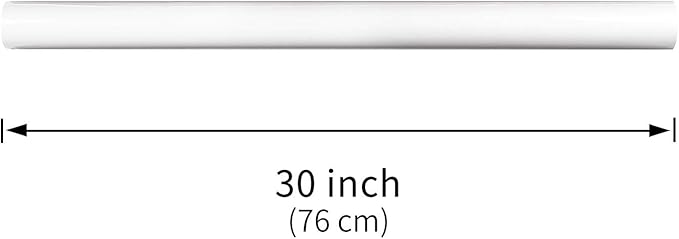 RUSPEPA 30"x 393"(32.8') White Kraft Wrapping Paper Large Jumbo Roll, Recyclable Art Gift Wrap Paper for Gift Wrapping, Table Covering, Craft Supplies, Bouquet Flower, Poster Bulletin Board, 80GSM