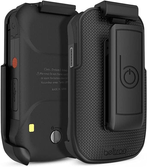 BELTRON Holster for Kyocera DuraXV & DuraXE - Heavy-Duty Rotating Belt Clip Case for Flip Phones